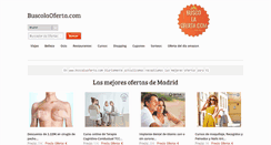 Desktop Screenshot of buscolaoferta.com
